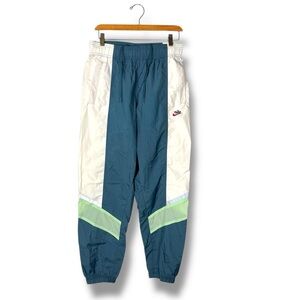 Nike Sportswear Heritage Windrunner Pants Mens M Retro Nylon Joggers Colorblock